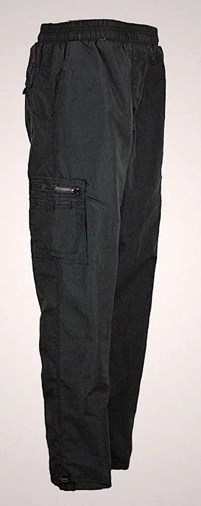 WORKWEAR warme JOGGER Fleece gefüttert Pull On Mikrofaser außen mehrere Taschen