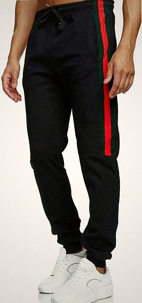 WOW Herren Trainingshose Fitness Hose Jogger Freizeit Jogginghose Sporthose