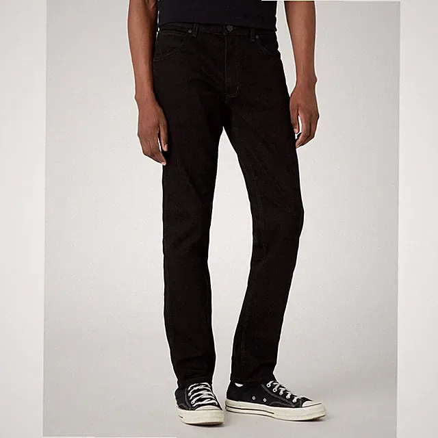 Wrangler Greensboro Hose Herren Jeans schwarz 17570