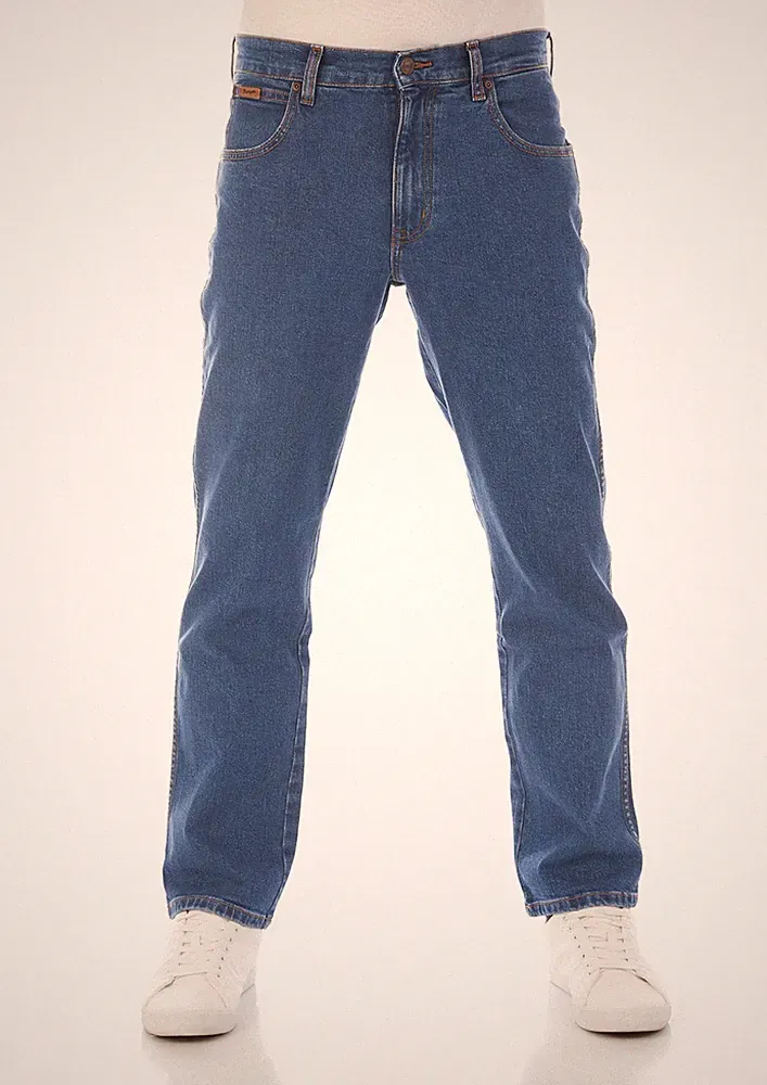 Wrangler Jeans Herren Stretch Regular Fit Texas Jeanshose Hose Denim