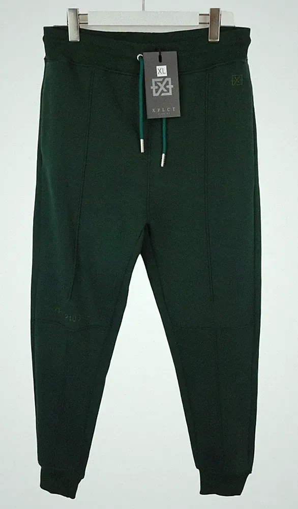 XPLCT STUDIOS Hose Herren XL Jogginghosen Fleece Gefüttert Mit Vordernaht