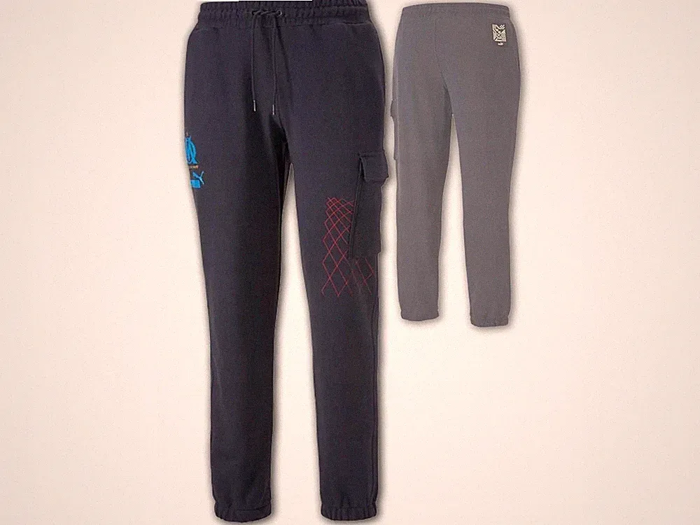 Y4125 Puma Olympique Marseille ftblCulture Cargo Pants Jogginghose S