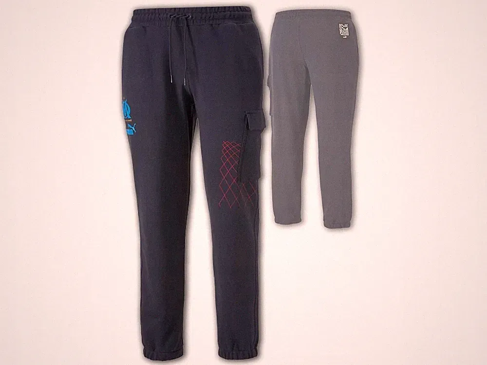 Y4126 Puma Olympique Marseille ftblCulture Cargo Pants Jogginghose M
