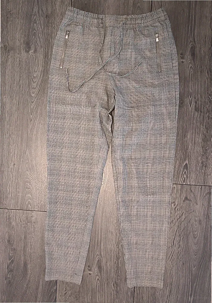 Yessica Freizeithose Jogginghose Sporthose Damen Hose Kariert Gr.34