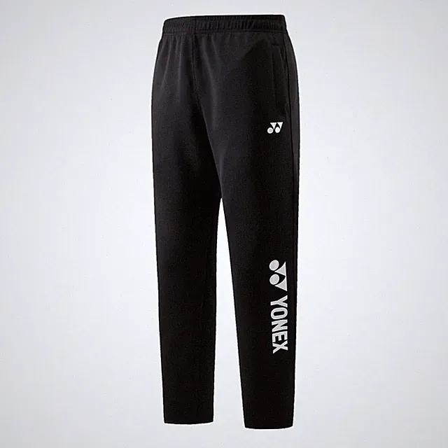 Yonex Trainingshose Unisex Uni Logo Jogginghose Schwarz Freizeit Sportbekleidung