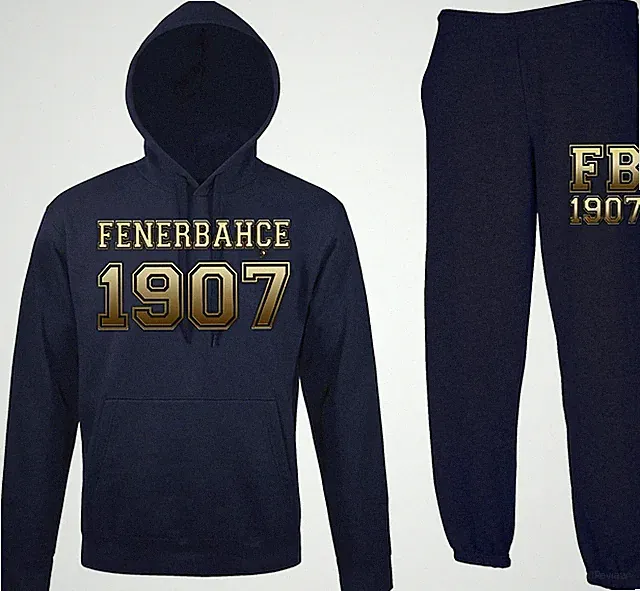 Youth Designz Fenerbahce Istanbul 2er Fußball Set Kapuzenpullover + Jogginghose