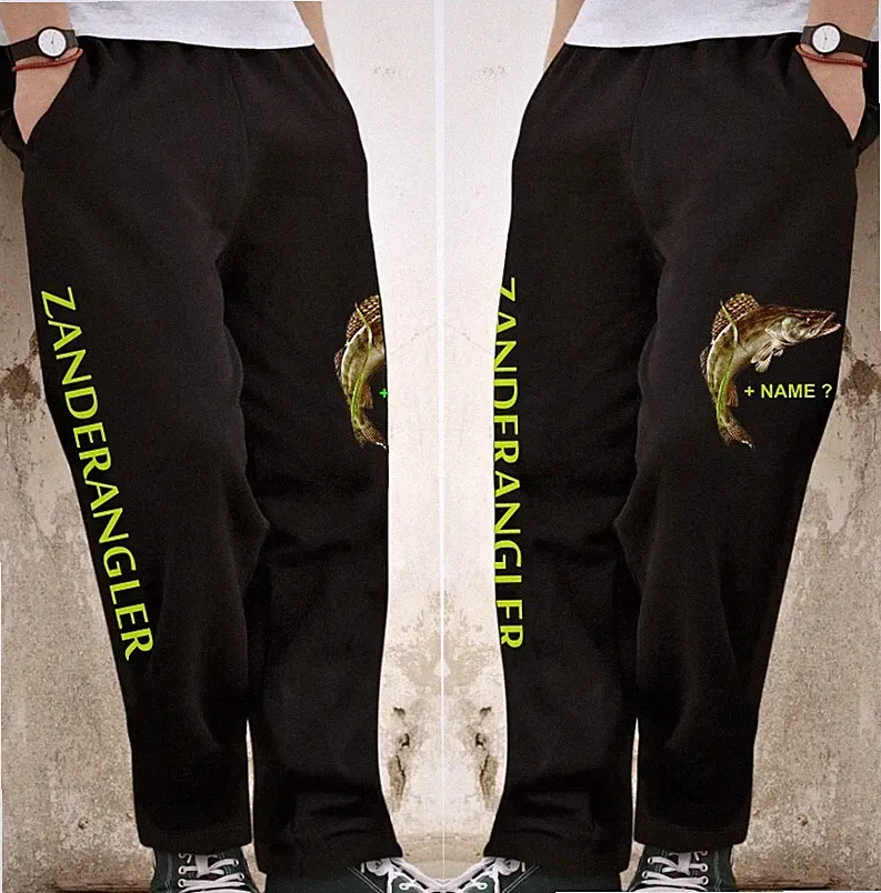 Zanderangeln Zanderjäger Zander Jogginghose Hosen Angelhosen Angelausrüstung 5
