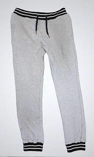 ZANEROBE Herren Grau-Melange Inferno Baumwoll Jogginghose Größe 34 NEU