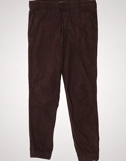 Zara Herren Jogginghose Chino Hose Small W29 L27 Schwarz Baumwolle CL08