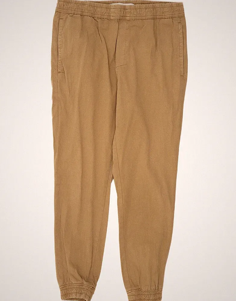Zara Herren Jogginghose Freizeithose Große W34 L28 Beige CU03