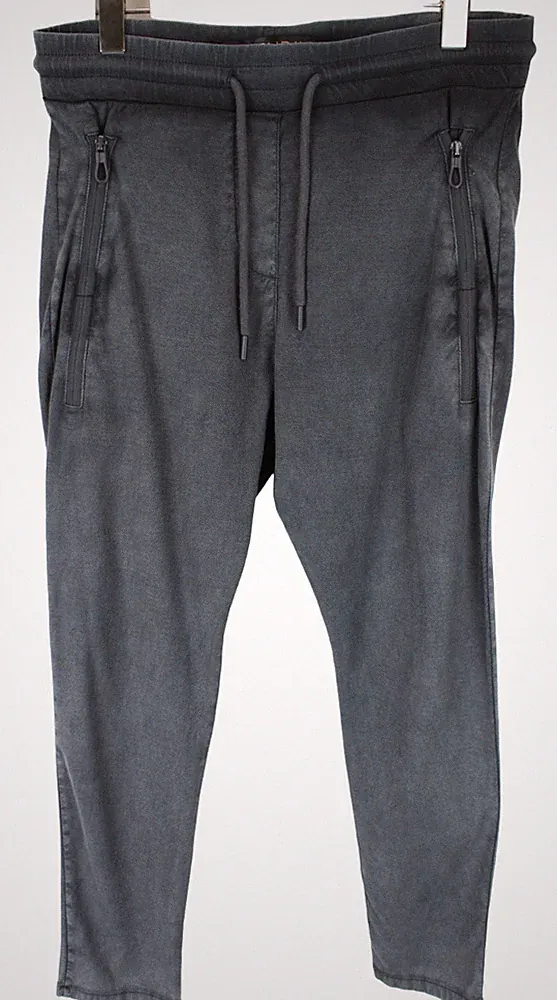Zhrill Hose Herren Klein Verstellbare Taille Verblichen Slim Fit Taschen Dehnbar
