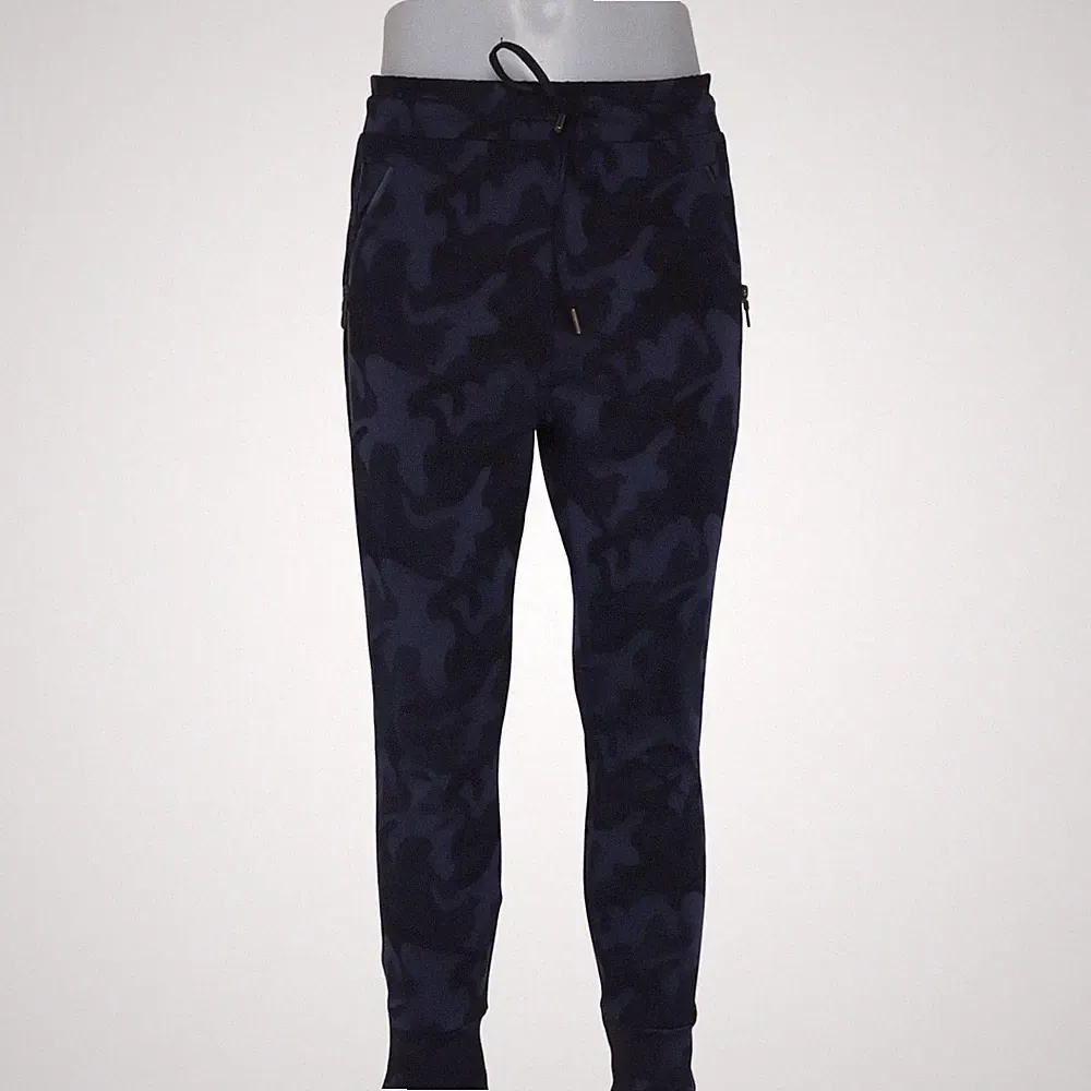 Zhrill, Jogginghose, Größe: M, Schwarz/Blau, Polyester, Camouflage, Herren #Epp